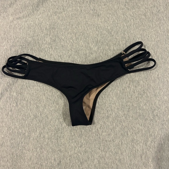 Midori bikinis Tavurua bottoms black size medium - Picture 2 of 3